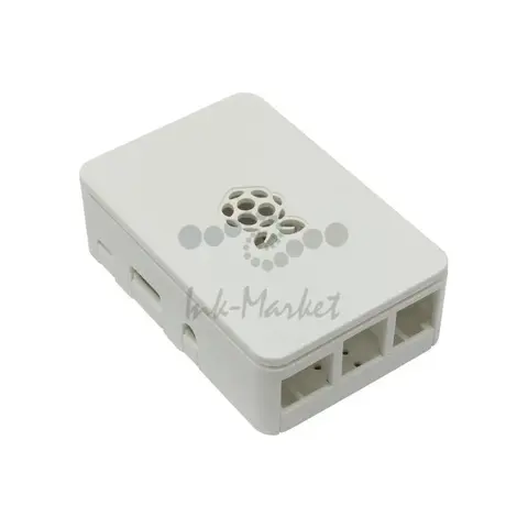 RA178 Корпус ACD White ABS Plastic case with Logo for Raspberry Pi 3 B/B+, совместим с креплением VESA Mount (RASP1791) RA178 Корпус ACD White ABS Plastic case with Logo for Raspberry Pi 3 B/B+ (494194)