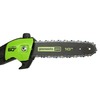 Высоторез/Сучкорез аккумуляторный Greenworks Арт. 1402107, 60V, 25 см, бесщеточный без АКБ и ЗУ — фото 3