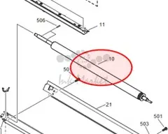 Canon fl2-0376-000000 - DEVELOPING CYLINDER UNIT-Магнитный вал