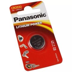 Элемент питания Panasonic CR 2032 BP6, 47254