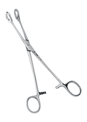 Щипцы геморроидальные окончатые прямые