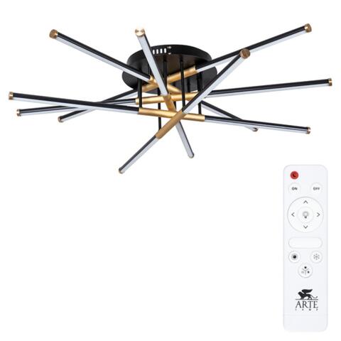 Потолочная светодиодная люстра Arte Lamp FERNANDO A2199PL-6BK