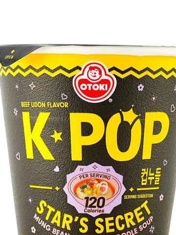 Лапша фунчеза со вкусом говядины Mung bean & potato noodle soup (beef flavor) 38.1 г