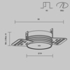 Аксессуар Maytoni Accessories for pendant PA001-TRS-W