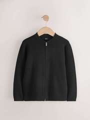 Толстовка на молнии для мальчика Next AT3-613, Черный
