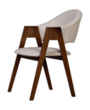 Стул Снуг, массив бука, старинный орех, Florida Cream