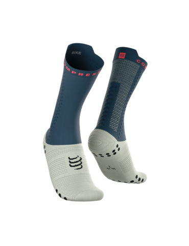 Носки Pro Racing Socks v4.0 Bike stargazer/aqua/fluo red