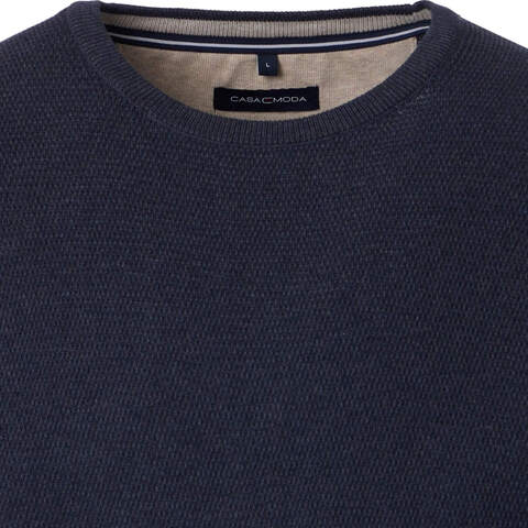 Пуловер мужской Casamoda 454478900-198 цвет Серо-синий