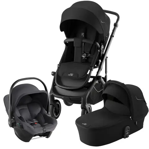 Коляска 3 в 1 Britax Roemer Smile 5Z Classic Space Black