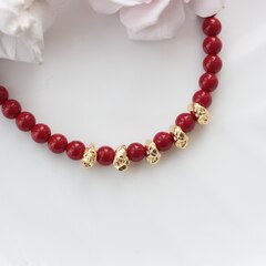 Бусина разделитель (спейсер) фриформ, 7 мм, позолота, 5 штук. Р067