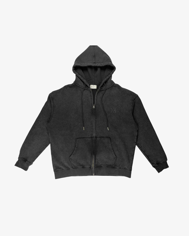 Худи Magamaev Zip black/dye черное