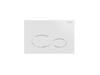Aquatek KDI-0000071 KDI-0000071(GLA) Панель смыва Белый глянец (клавиши овальные), 162*244 мм