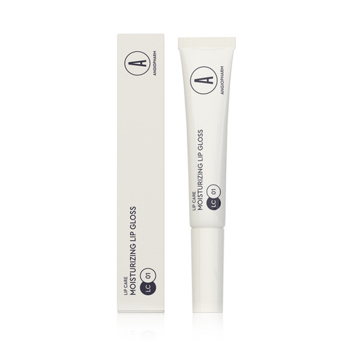 ANGIOPHARM УВЛАЖНЯЮЩИЙ БЛЕСК ДЛЯ ГУБ, ПРОЗРАЧНЫЙ ГЛЯНЕЦ, 10 МЛ