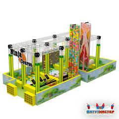 Полоса препятствий парк ниндзя «Лесной Воин», 10,7×4,75×5 м