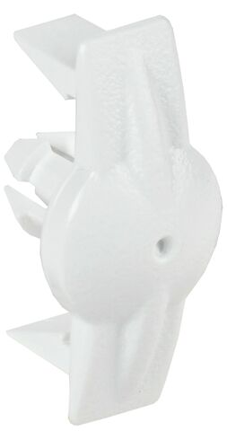 TITAN 5 Соединитель фальш-панели белый IEK