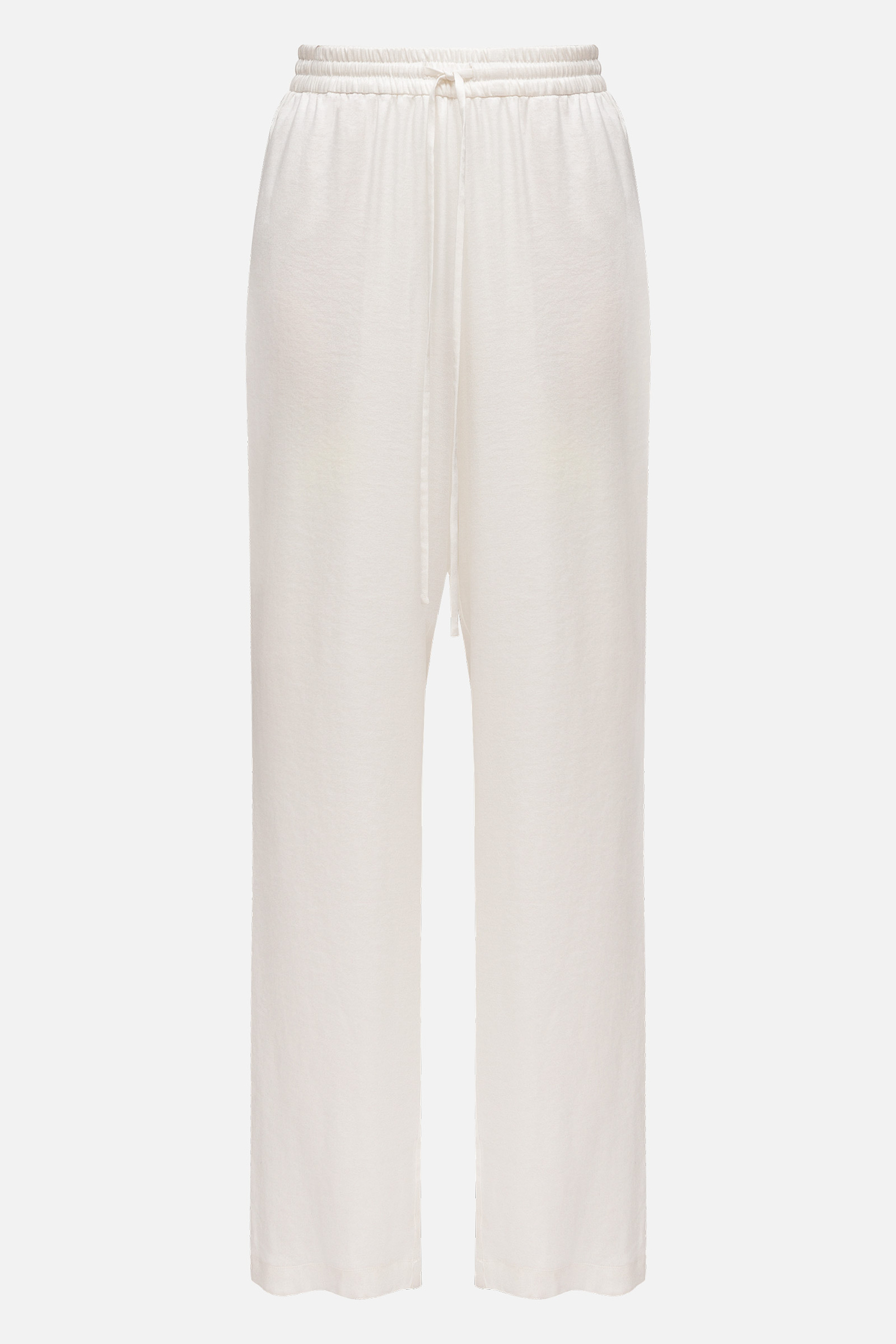 Брюки из купры на резинке