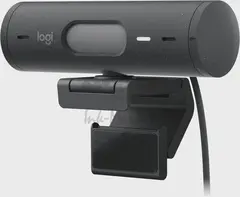 Камера-Web Logitech HD Webcam Brio 500 black (USB, 4Mp, 1920x1080) (960-001424) — фото 2