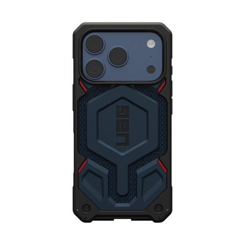 Чехол Uag Monarch Pro Case для iPhone 17 Pro, Синий | Kevlar Mallard