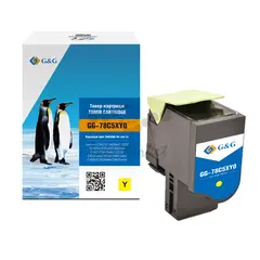 Совместимый картридж G&G GG-78C5XY0 (78C5XY0) для лазерных принтеров Lexmark