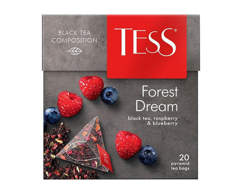 купить Чай черный в пирамидках Tess Forest Dream 20 пак/уп