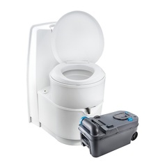 Туалет кассетный с емкостью Thetford Cassette C224-CW жидкостной