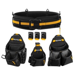 KRAFTOOL KBS-4 в комплекте: пояс монтажника и 3 сумки, пояс монтажника (38760-4)