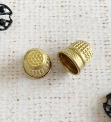 Наперсток №16 металл, пр-во Россия, латунированный