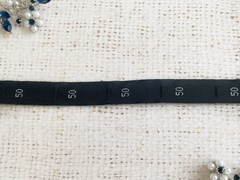 Размерники жаккардовые Тафта 50, ш. 1,2х3,2 см в рулоне 500 шт.