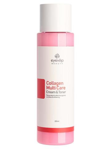 Eyenlip Тонер-крем с коллагеном 2 в1 Collagen Multi Care Cream & Toner 200мл