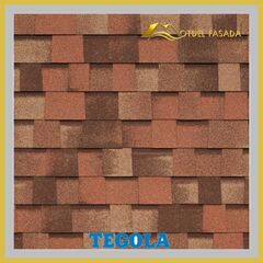 Гибкая черепица TEGOLA CORTINA Тerracotta 404 2,29м2