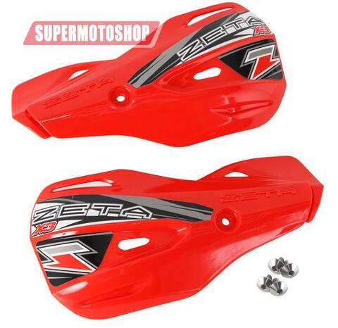 ZE72-0405 Лопухи ZETA Armor-Guard X3 Protectors, красный