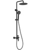 Allen Brau Eclipse 5.E1006-31 Душевая стойка черный матовый
