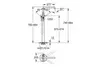 GROHE Essence 25248001 Внешняя часть смесителя для ванны напольного монтажа, хром