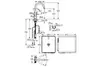 GROHE Blue Red in One 31852000 Смеситель для кухонной мойки с системой охлаждения, нагревания и газирования воды, с Wi-Fi, хром