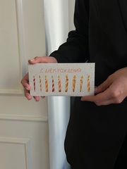 Конверт для денег "С Днем Рождения" свечки