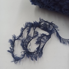 Мех мериносовый Арт Pelliciotta Lana Seta от Pura Lana Italia Синий 003