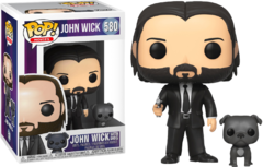 Фигурка Funko POP! Movies John Wick John (Black Suit) w/Dog