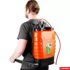 GRINDA KS-15, 15 л, с телескопическим удлинителем, ранцевый опрыскиватель (425216)