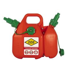 Канистра DDE для ГСМ, комбинированная 6 л + 2,5 л, клапан-дозатор (240-614)