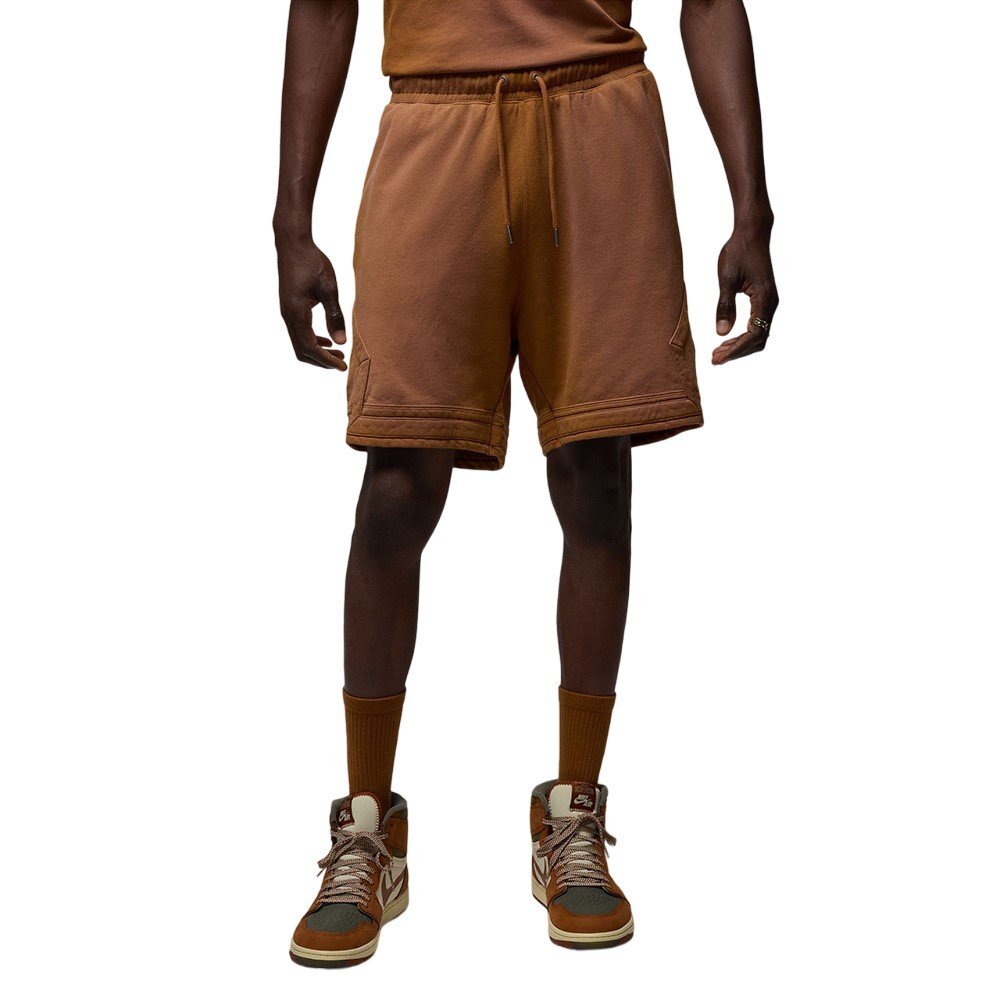 Jordan Flight Fleece Shorts Brown