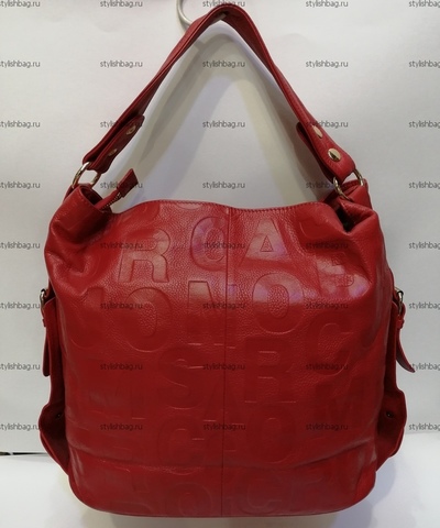 Красная женская сумка из кожи NF190903