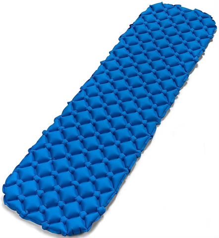 Картинка коврик надувной Skully WQ-mat-190x58x6 blue - 12