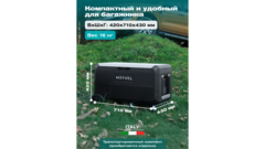 Компрессорный автохолодильник Meyvel AF-PRO41 (Двухкамерный, 12/24, 41л)