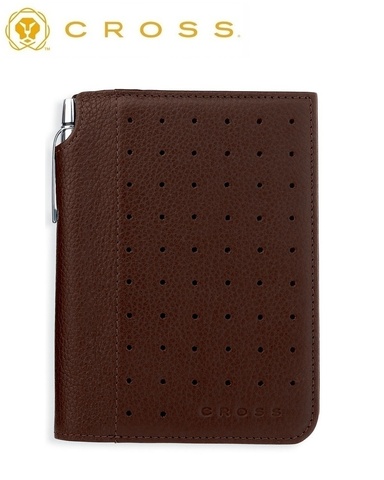 Кожаная записная книжка Cross Jotter, Autocross Leather Collection ™, Black (AC131-1)
