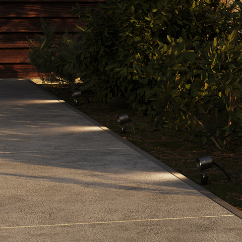 Грунтовый светодиодный светильник Maytoni Clyde O493FL-L3GF3K