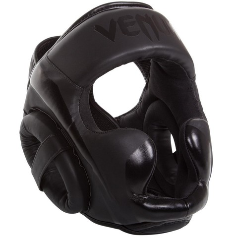Шлем Venum Elite Headgear - Black