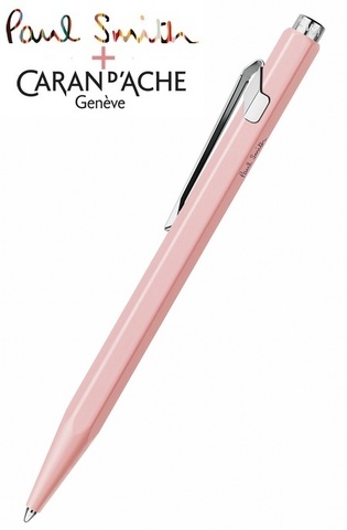 Ручка шариковая Caran d`Ache 849 Paul Smith II SE, Rose Pink (849.071)