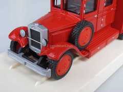 ZIS-5 PMZ-11 Firefighter tank truck with double cabin c DPO LOMO-AVM 1:43