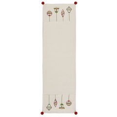 Дорожка с вышивкой christmas decorations из коллекции new year essential, 45х150 см