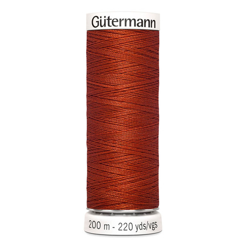Нить Sew-All 200 м, Gutermann, 837 терракот